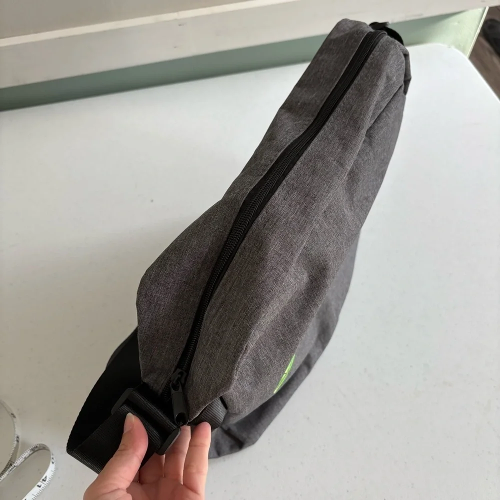 Herbalife nutrition tote messenger laptop bag swag bag grey